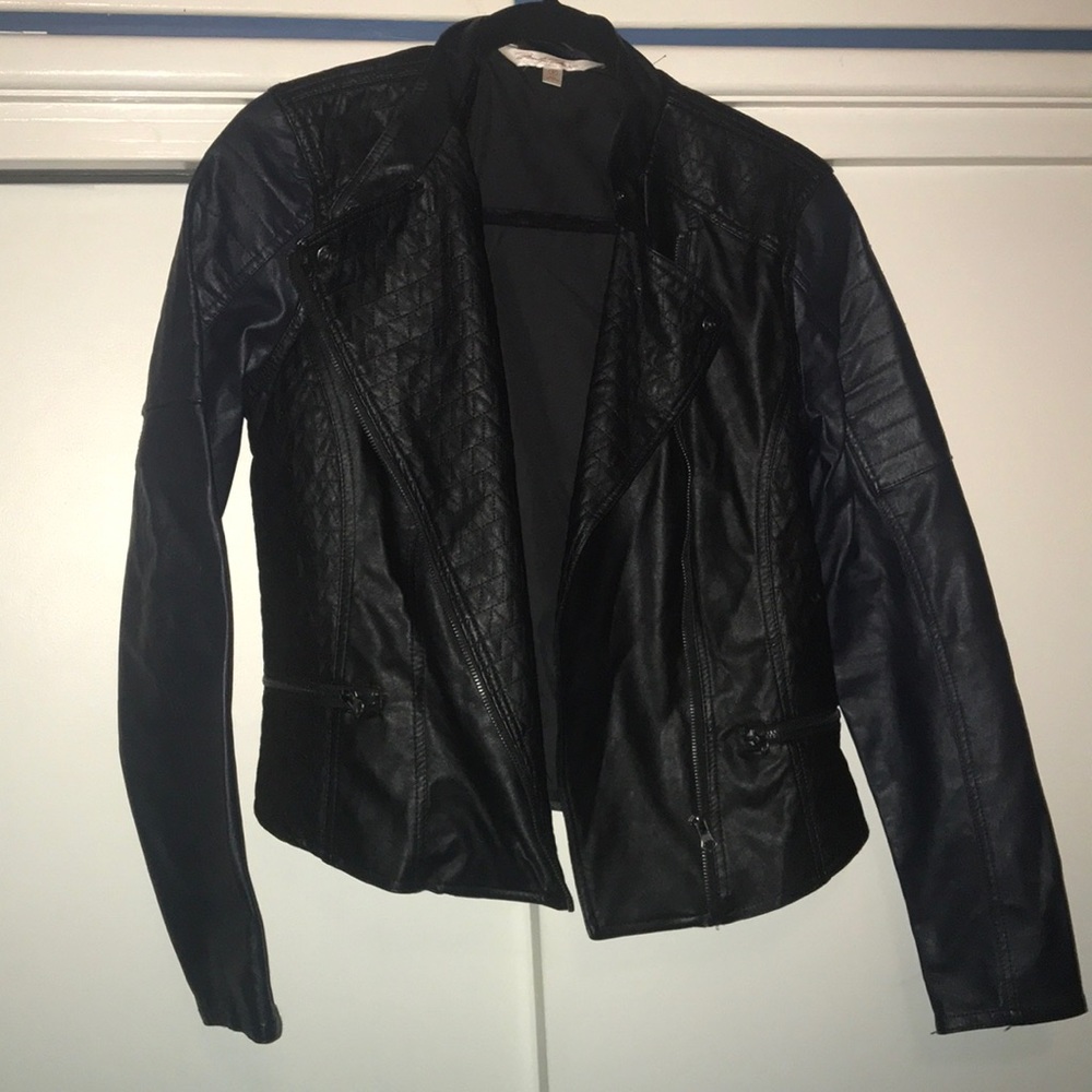 Marilyn Monroe Faux Leather Jacket